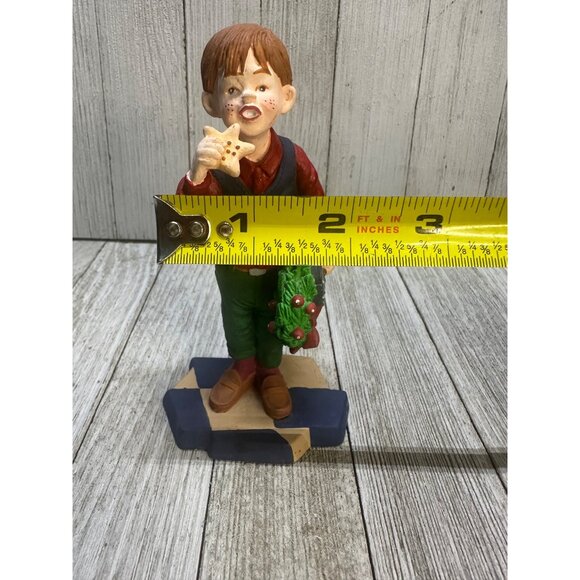 Vintage Department 56 Christopher Tasting Cookies Figurine Christmas 5.5" Tall - Picture 7 of 7